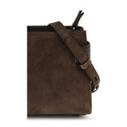 Brown Calf Leather Bos Taurus Handbag