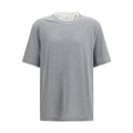 Gray Cotton T-Shirt
