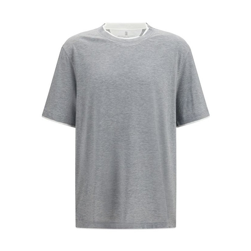 Gray Cotton T-Shirt