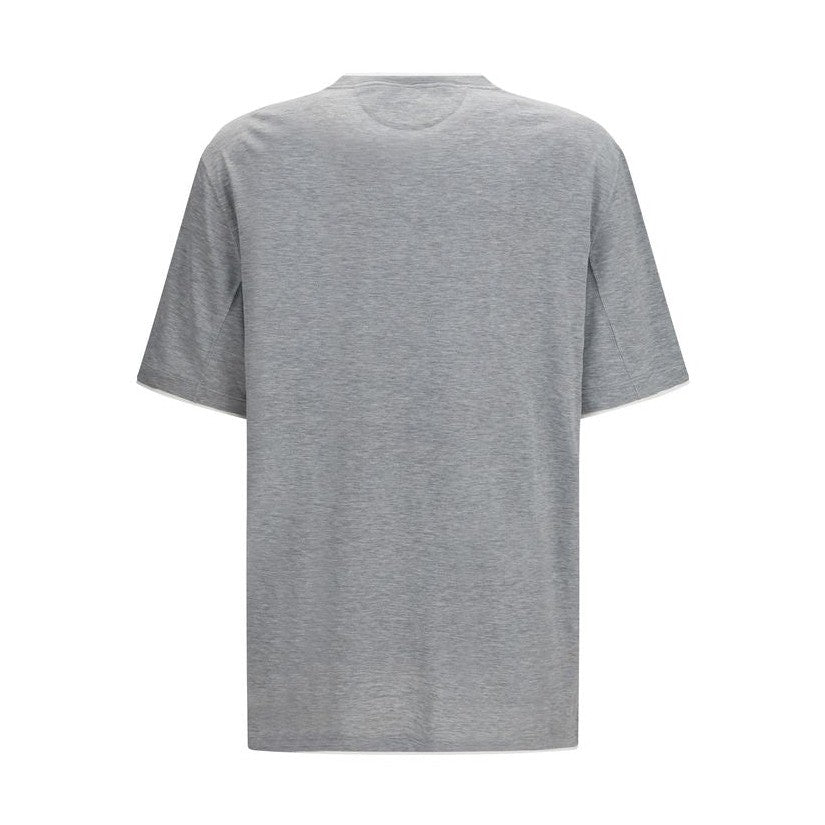 Gray Cotton T-Shirt