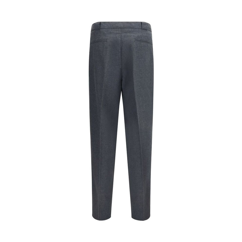 Gray Wool Oves Aries Dress Pants