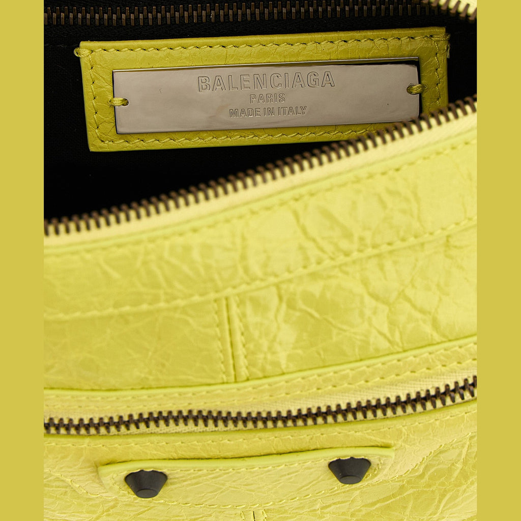 Multicolor Lamb Leather Shoulder Bag