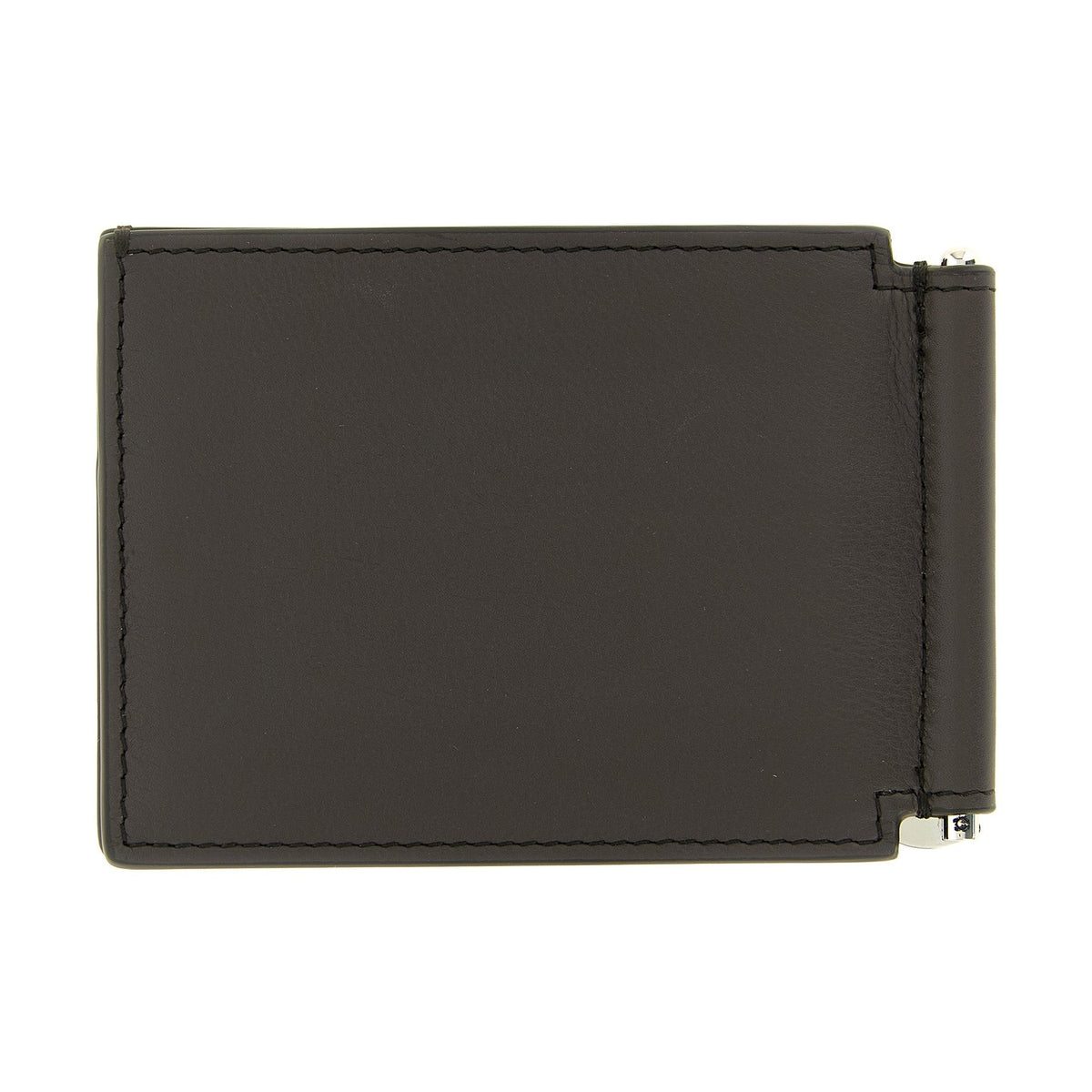 Brown Calfskin Money Clip