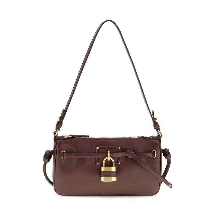 Bordeaux Calf Leather Bos Taurus Shoulder Bag