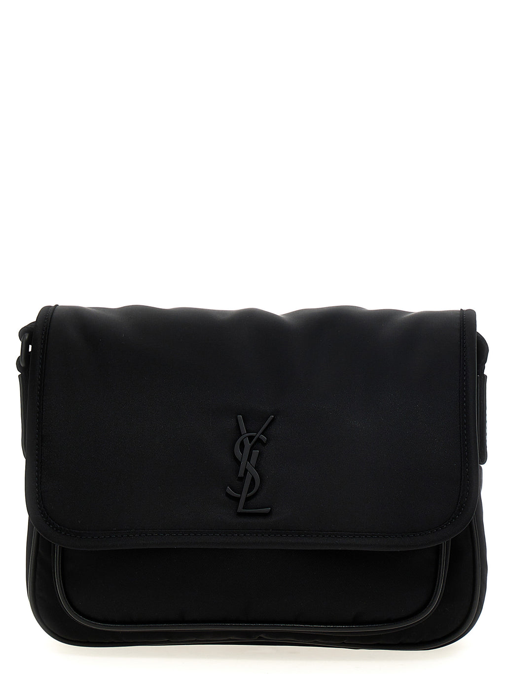 Black Polyamide Crossbody Bag