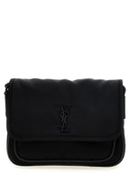 Black Polyamide Crossbody Bag