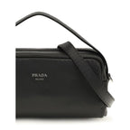 Black Calf Leather Bos Taurus Shoulder Bag