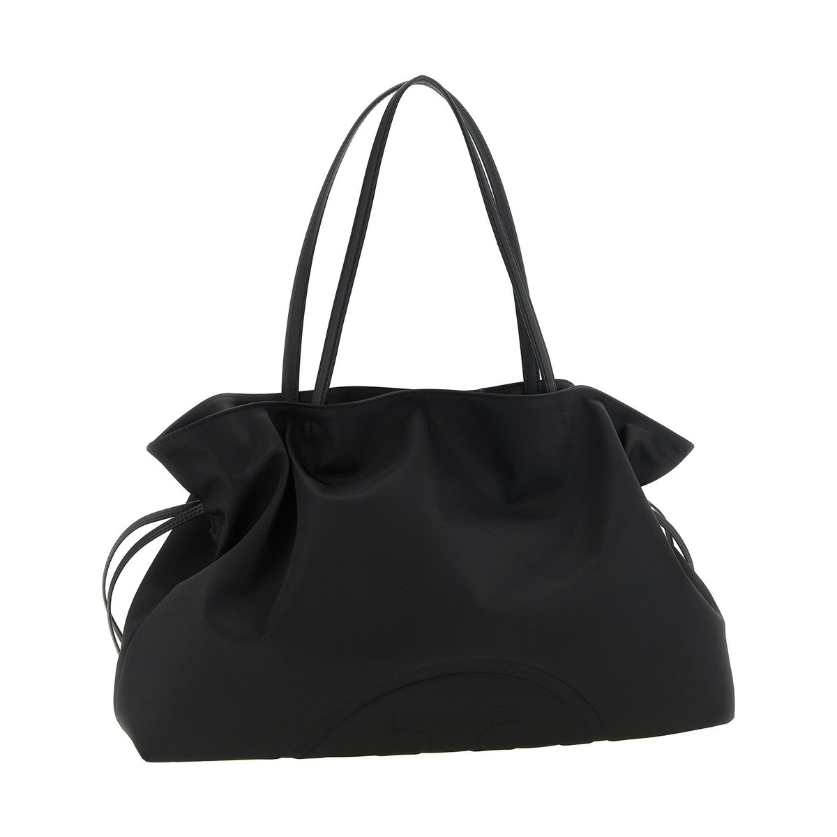 Black Polyamide Shoulder Bag