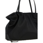 Black Polyamide Shoulder Bag