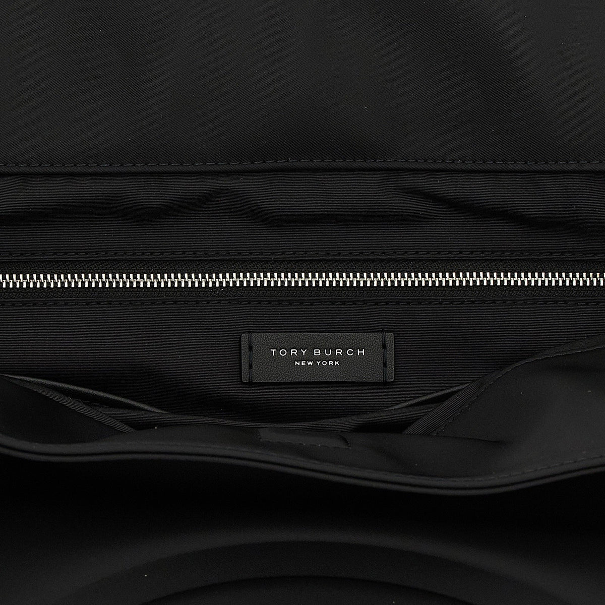 Black Polyamide Shoulder Bag