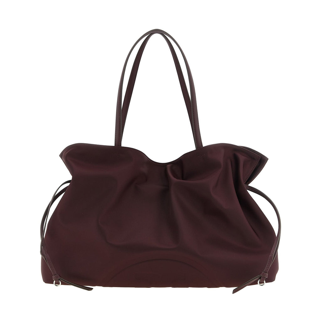 Bordeaux Polyamide Shoulder Bag