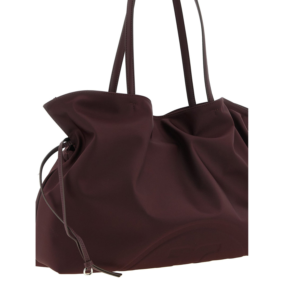 Bordeaux Polyamide Shoulder Bag