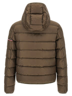 Bicolor Polyamide Full-Length Jacket