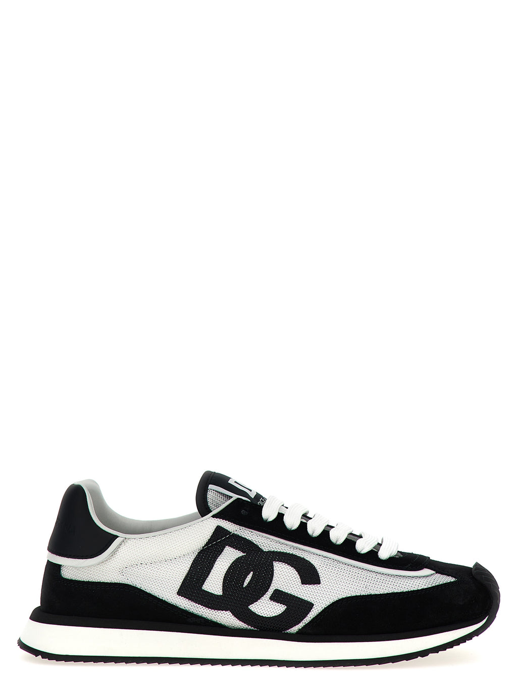 Bicolor Calfskin Athletic Sneakers