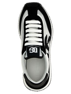 Bicolor Calfskin Athletic Sneakers