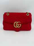 Bicolor Leather Handbag