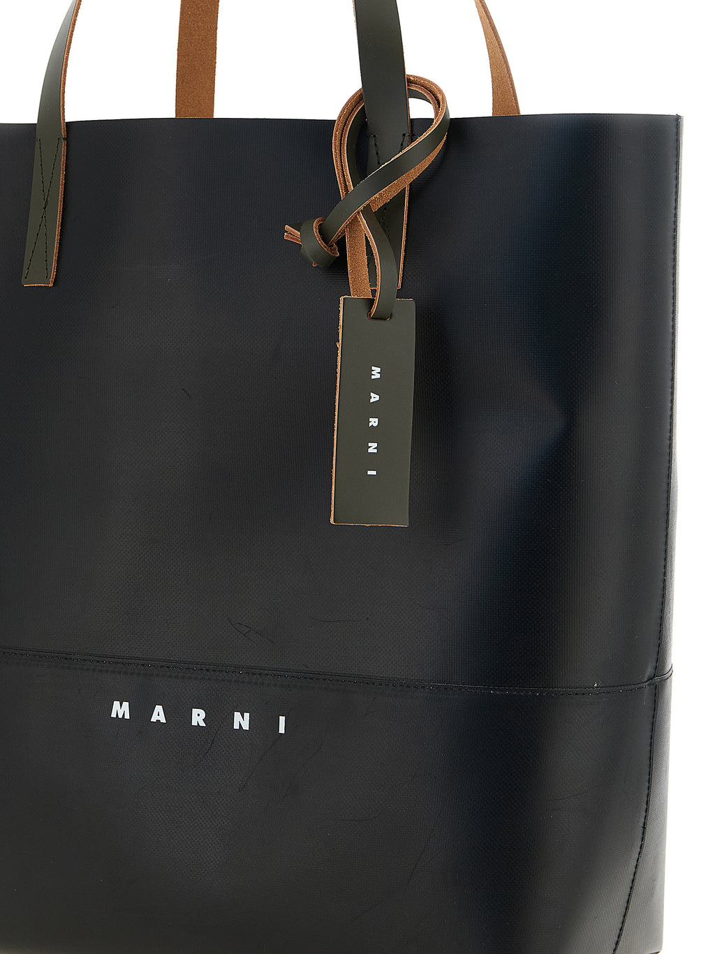 Black Polyester Tote Bag