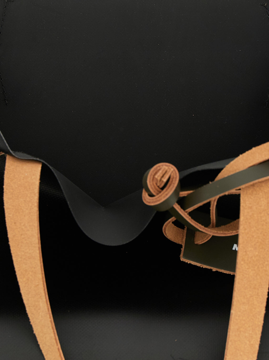 Black Polyester Tote Bag