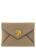 Beige Goatskin Cardholder