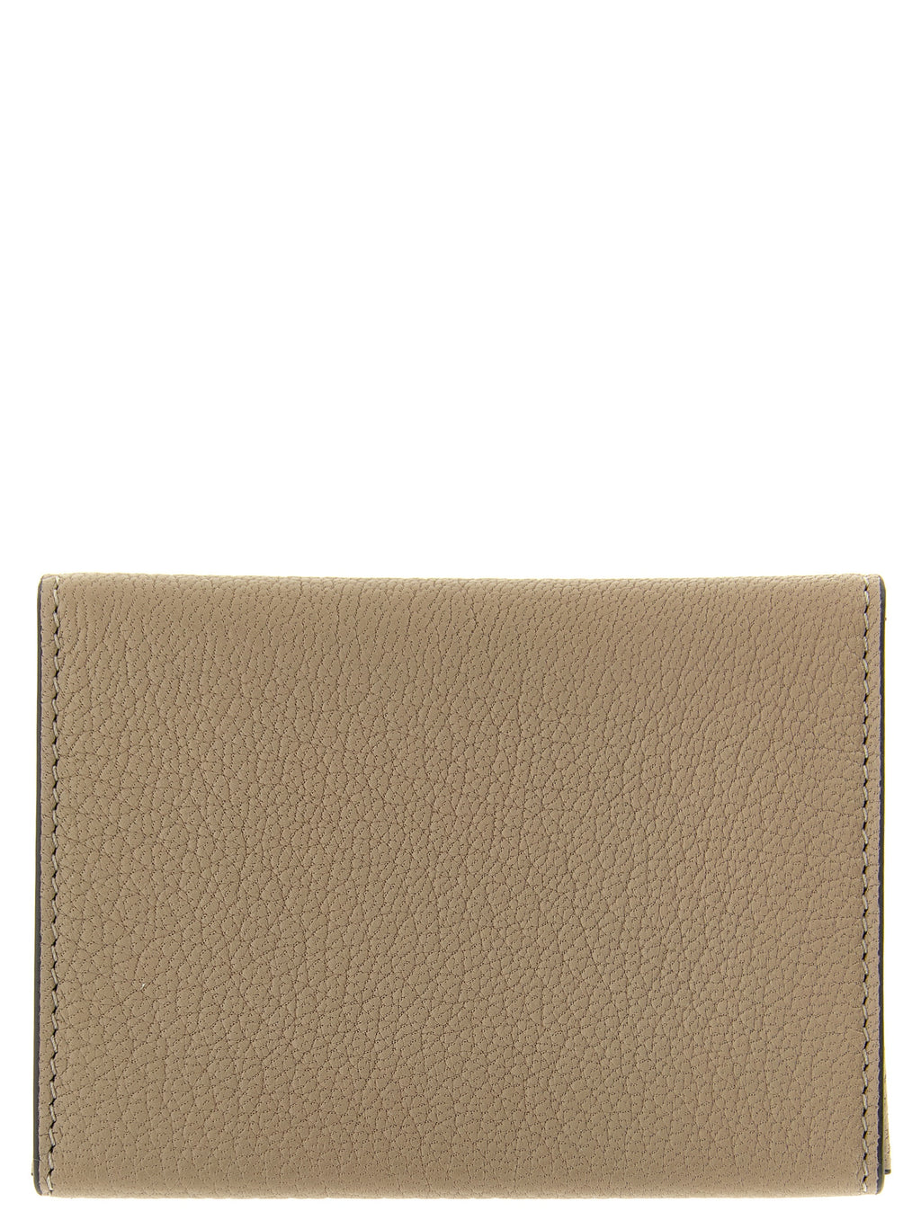 Beige Goatskin Cardholder
