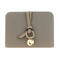 Gray Calfskin Cardholder