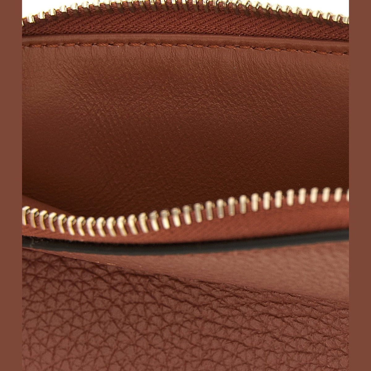 Brown Calfskin Cardholder