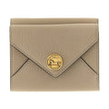 Beige Goatskin Cardholder