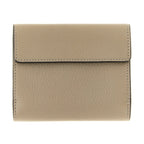 Beige Goatskin Cardholder
