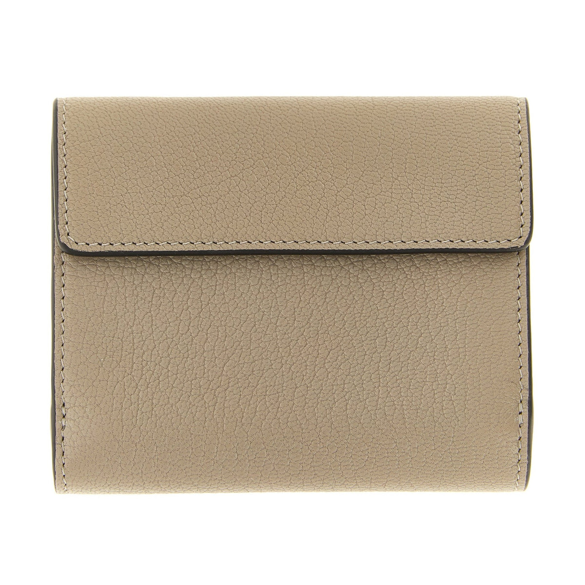Beige Goatskin Cardholder