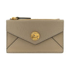Beige Goatskin Cardholder