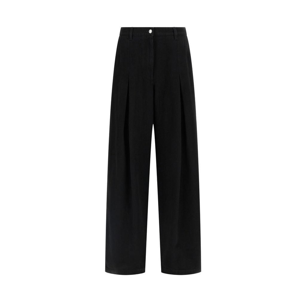 Black Cotton Jeans Denim