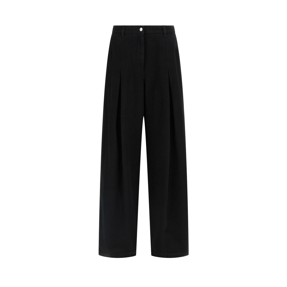 Black Cotton Jeans Denim