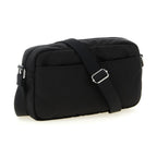 Black Polyamide Crossbody Bag
