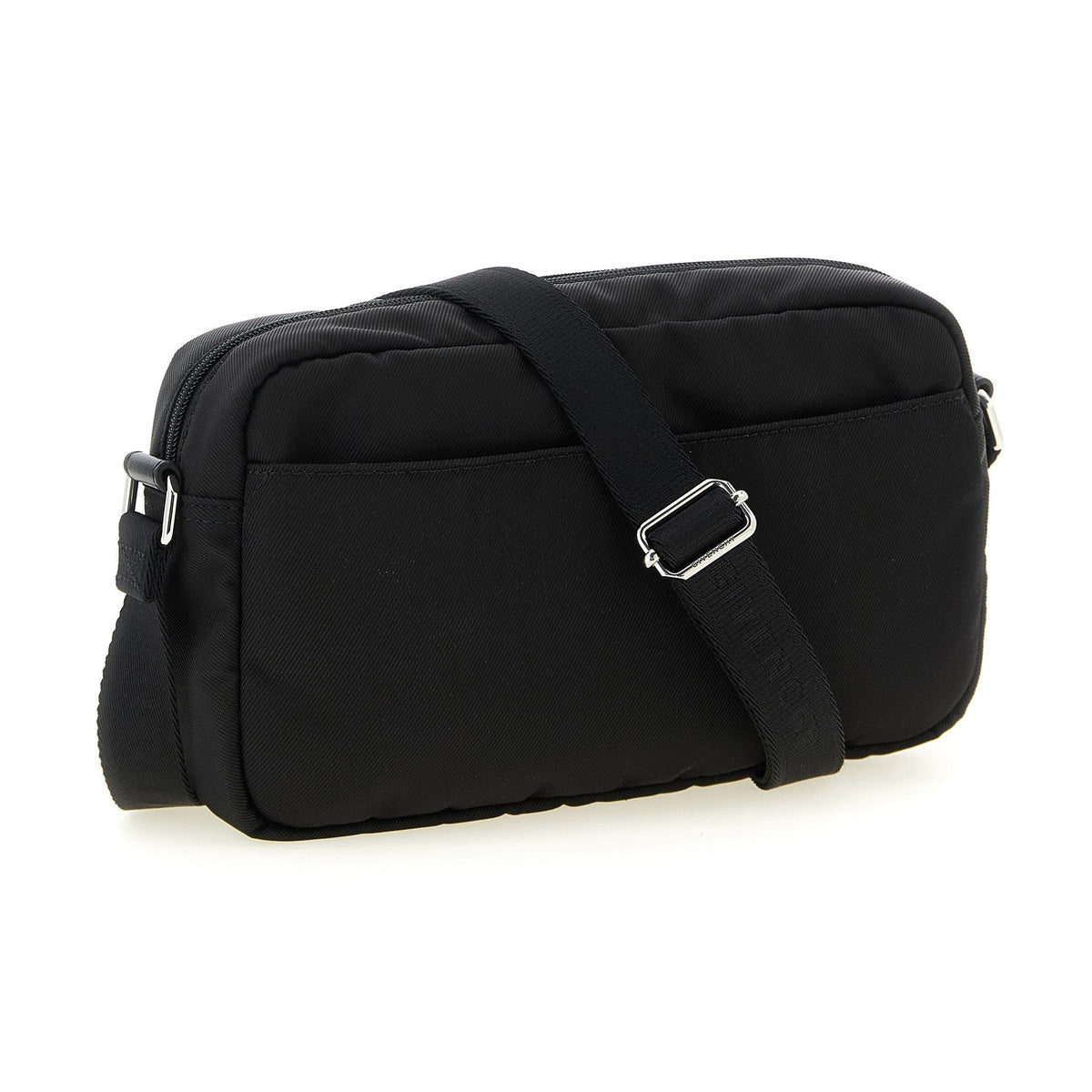 Black Polyamide Crossbody Bag