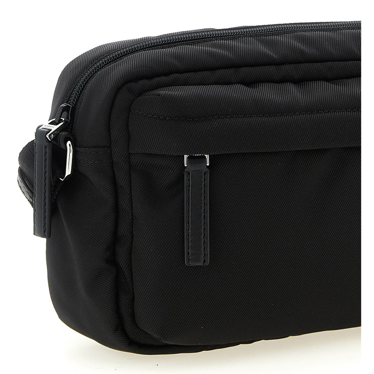 Black Polyamide Crossbody Bag
