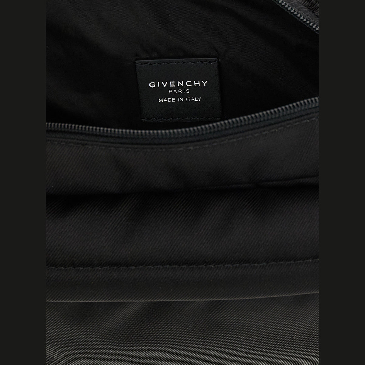 Black Polyamide Crossbody Bag