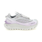Purple Polyester Athletic Sneakers