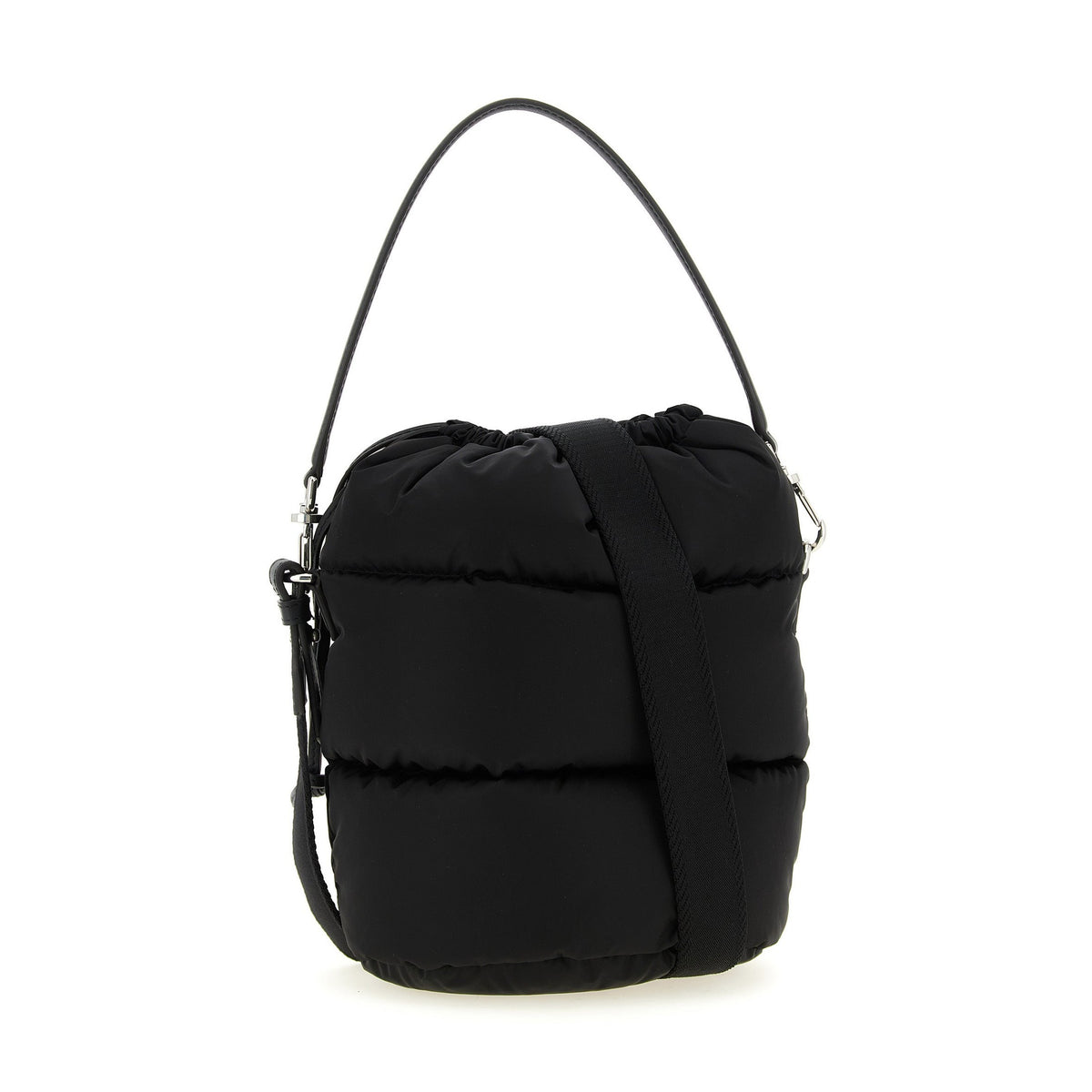 Black Polyamide Handbag
