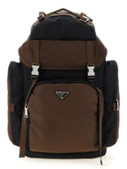 Multicolor Polyamide Backpack