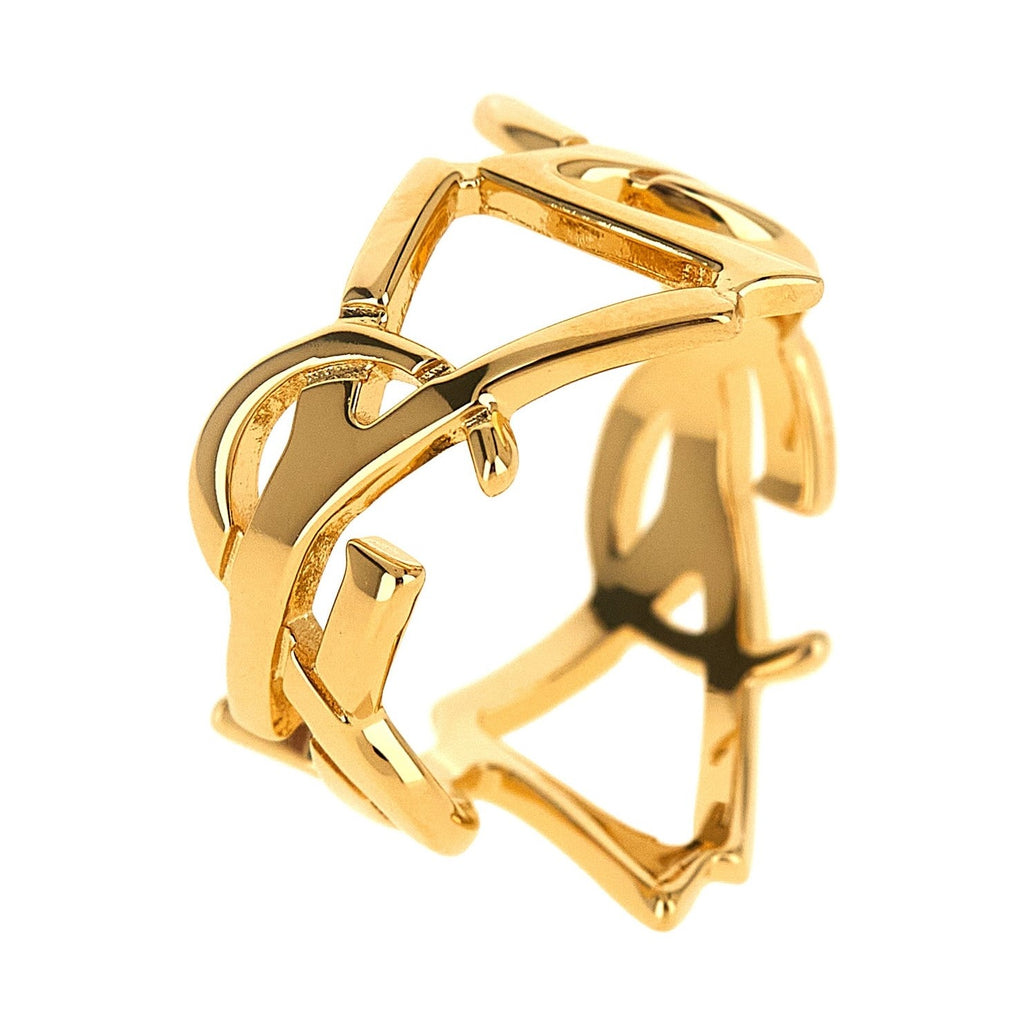 Gold Brass Broch