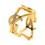 Gold Brass Broch