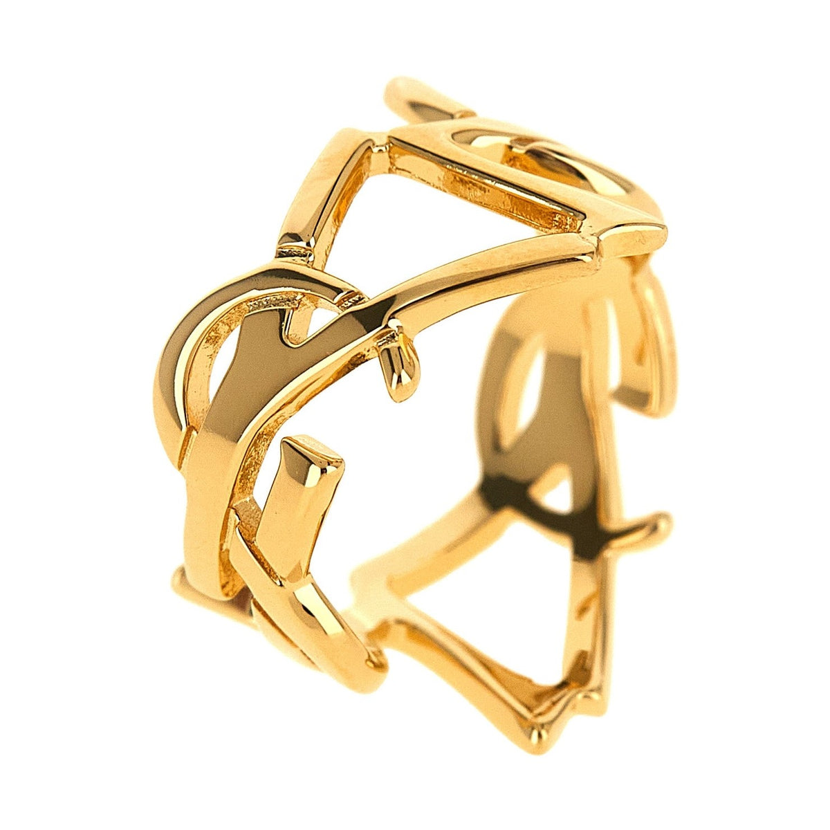 Gold Brass Broch