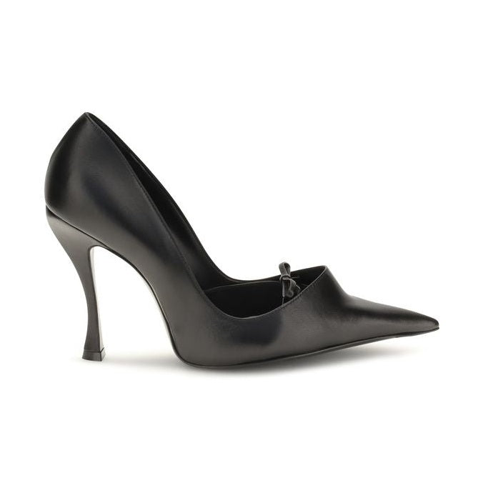Black Lamb Ovis Aries High Heel Pumps