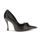 Black Lamb Ovis Aries High Heel Pumps
