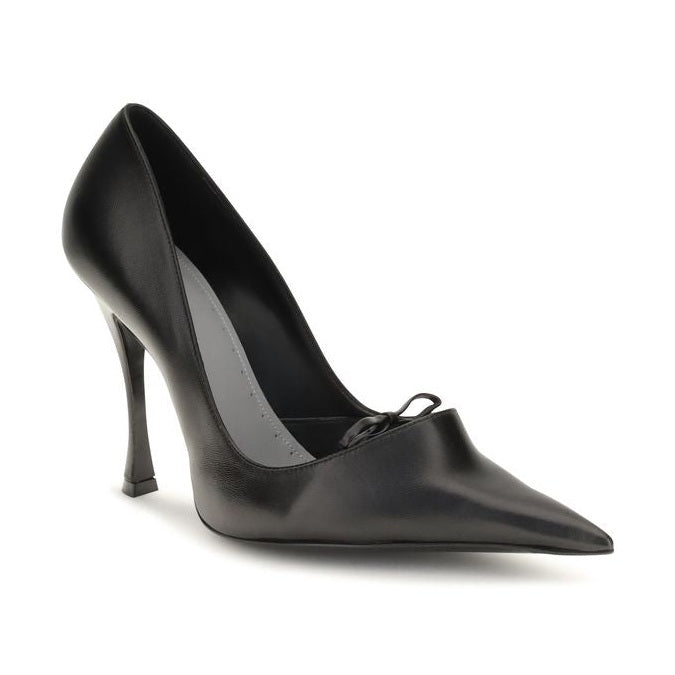 Black Lamb Ovis Aries High Heel Pumps