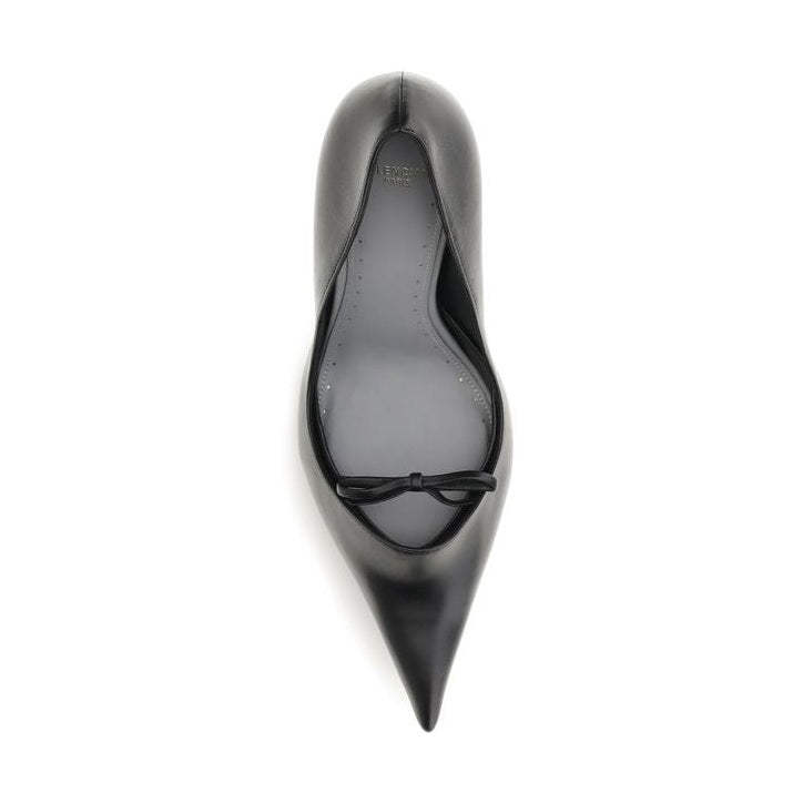 Black Lamb Ovis Aries High Heel Pumps
