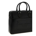Black Lamb Leather Tote Bag