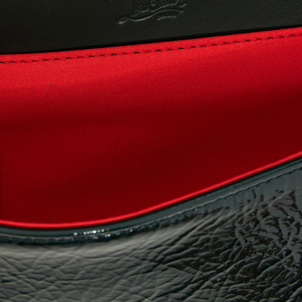 Bicolor Calfskin Crossbody Bag