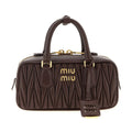 Brown Lamb Leather Handbag