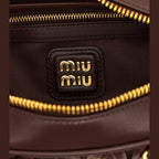 Brown Lamb Leather Handbag